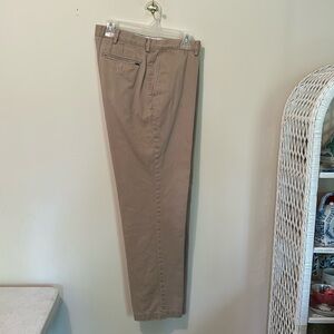 Polo Ralph Lauren Men’s Chino Khaki Pants Logo Tan Size 38X32 Classic Fit Retro